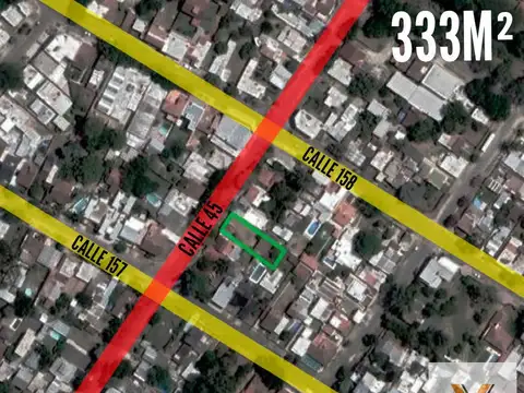 Terreno en venta - 333Mts2 - Plátanos, Berazategui