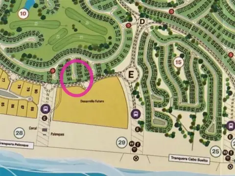 Terreno en Venta en Barrio Golf 2, USD 79.000