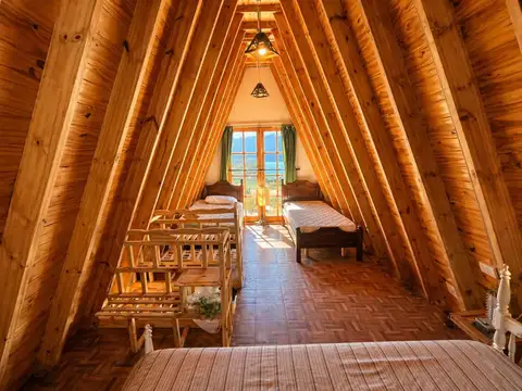 Casa 4 ambientes con 2 baños