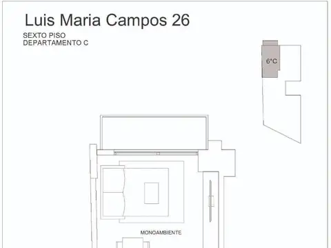 Departamento en el emprendimiento CALIX Palermo