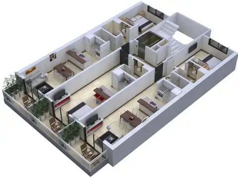 Departamento en Venta de Monoambiente