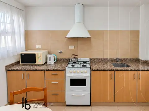 Depto Tipo Casa Monoambiente con 2 baños
