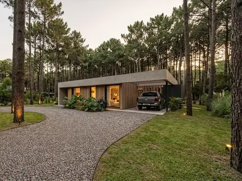 Pinamar Norte: El Bosque Como Living.