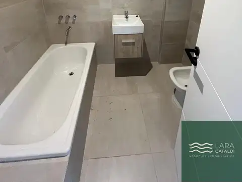 Departamento 3 ambientes con 2 baños