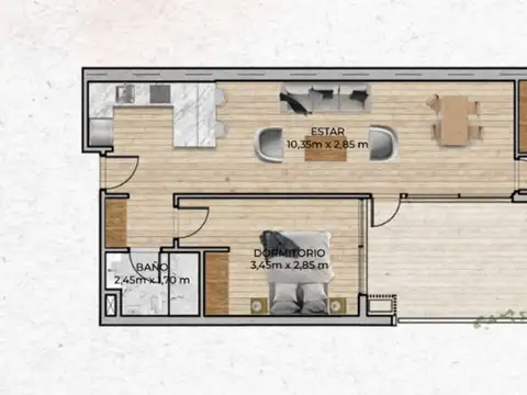 VENTA Apartamento CENTRO 2 dormitorios con balcón