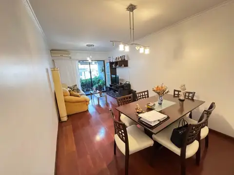 Departamento en edificio Torre, 3 ambientes, con cochera fija, Palermo nuevo  