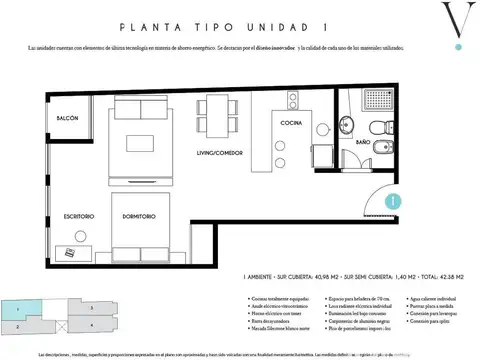 Departamento - Barrio Norte