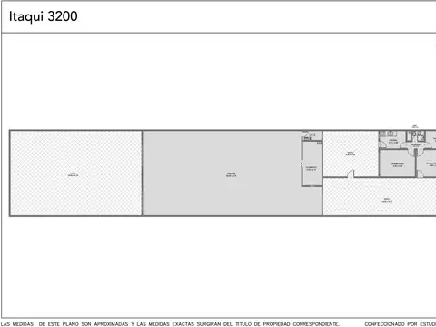 Terreno en Venta 9  mts Fondo