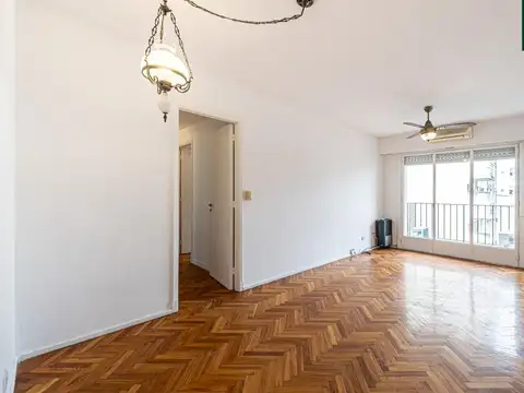 3 AMBIENTES + DEPENDENCIA EN ALQUILER, CON BALCON, COC INDEP