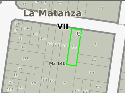 VENTA LOTE ISIDRO CASANOVA PERMUTA