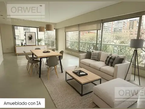 Torre de lujo en Belgrano ! 3 Dorm.   Dep. Amenities increibles! Alquiler con o sin muebles!
