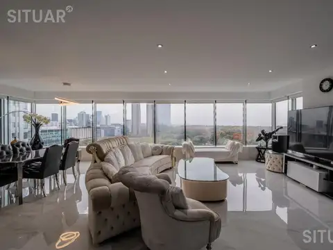 VENTA DEPARTAMENTO 4 AMBIENTES EN TORRE RENOIR II  PUERTO MADERO REFACCIONADO 2 COCHERAS