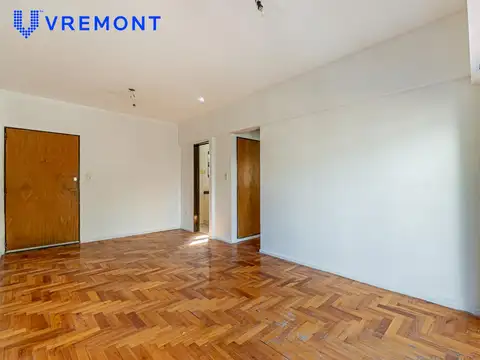 Departamento 2 ambientes con 1 baño