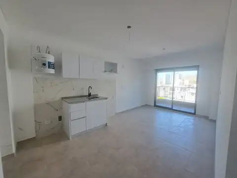 VENTA - Departamento monoambiente con balcón al frente - Luis Agote, Rosario.