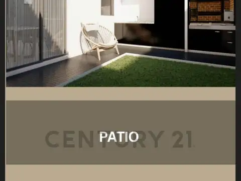 Venta en pozo de departamento tipo casa duplex de 2 dormitorios en La Plata calle 26 y 36