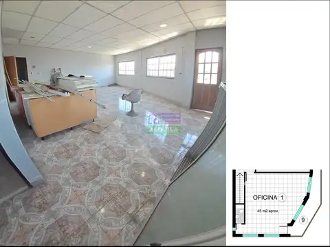 HERMOSAS 5 OFICINAS EN ALQUILER DE MÁS DE 200 M2 TOTALES. CADA UNA CON BAÑO Y ACCESO POR ESCALERA O ASCENSOR. EN SEGUNDO PISO - San Justo Centro