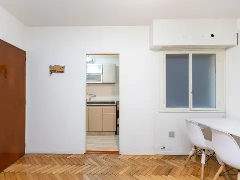 Departamento 2 ambientes con 1 baño