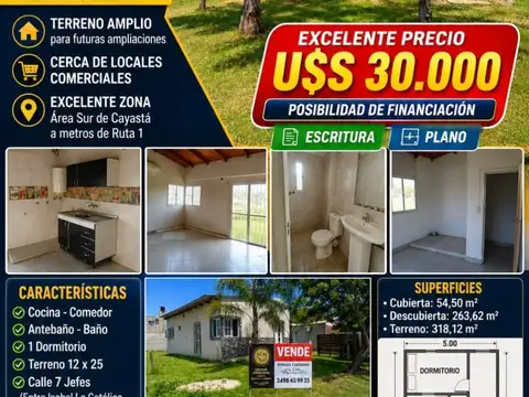 Casa en venta en Cayasta Santa Fe