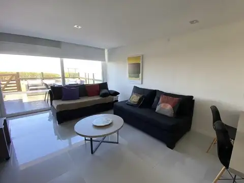 Departamento 2 ambientes con 2 baños