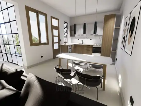 Depto Tipo Casa en Venta de 3 ambientes