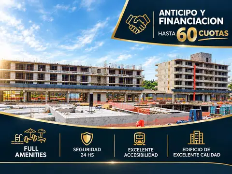 VENTA DEPARTAMENTO A ESTRENAR 3 AMBIENTES, SAN ISIDRO PALMERA CAMPUS JARDIN COCHERA FINANC