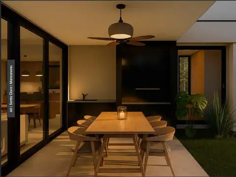 Casa 3 ambientes con 2 baños