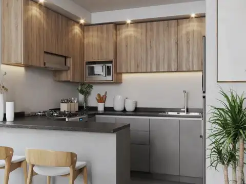 Departamento 3 ambientes con 1 baño