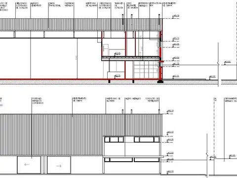 Galpon en Venta 105  mts Fondo