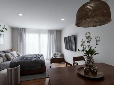 Departamento Monoambiente con 1 baño