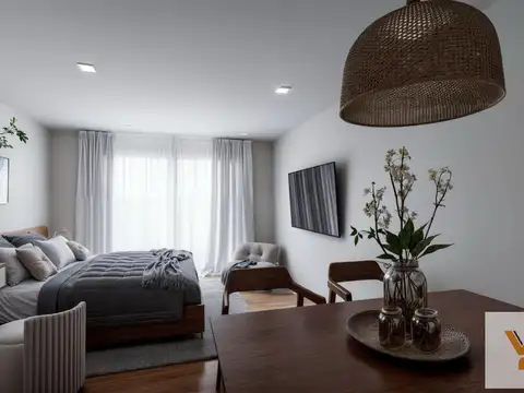 Departamento Monoambiente con 1 baño
