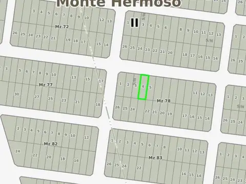 Terreno en Venta en Balneario Sauce Grande, USD 25.000