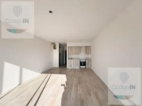 Departamento Monoambiente con 1 baño
