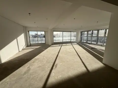 Oficina a estrenar planta libre en piso 11 – 98 m² en Recoleta