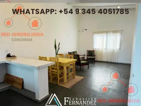 Casa 3 ambientes con 2 baños