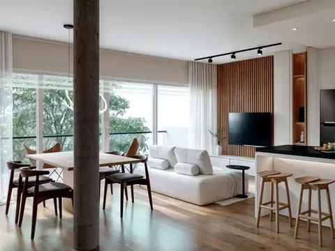 Departamento 3 ambientes con 1 baño
