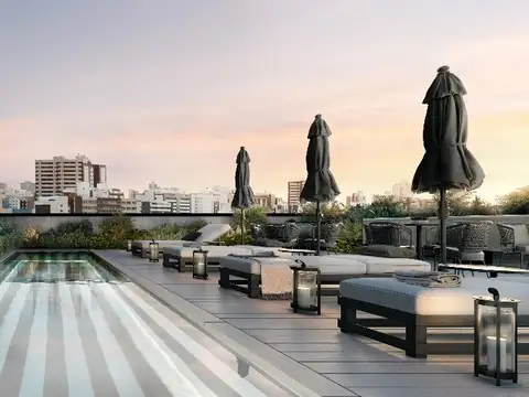 Departamento Monoambiente con 1 baño