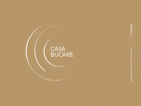 CASA BUCARE OCRE - 3 DORMITORIOS - LOTEO FORESTA 100