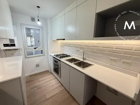 Departamento en venta de 3 ambientes (75m2) con cochera A ESTRENAR - Villa Ballester Centro