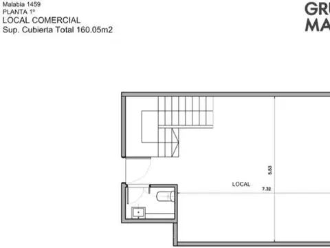 Venta Local Comercial 160 m2 Apto Gastronomía en Palermo Soho con Financiación