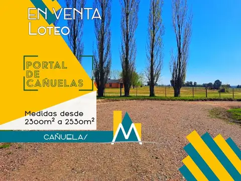 Lote - Terreno en venta - Barrio abierto PORTAL DE CAÑUELAS