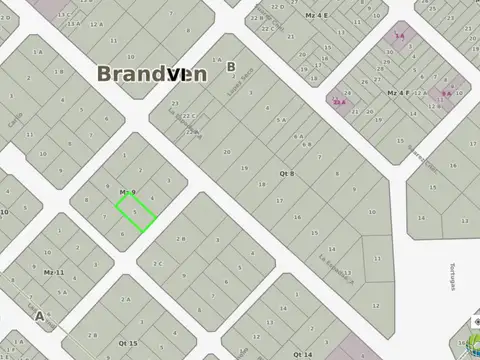 Terreno en Venta de 770,0 m2