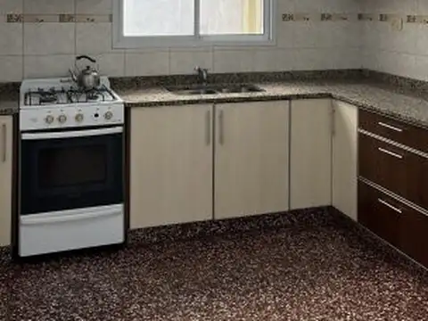 Departamento 3 ambientes con 1 baño