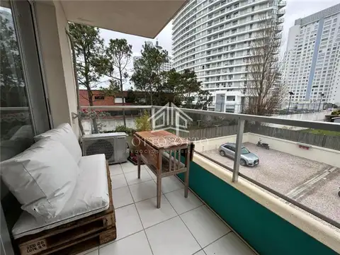 Alquiler monoambiente punta del este playa mansa edificio luna azul ii piscina y terraza