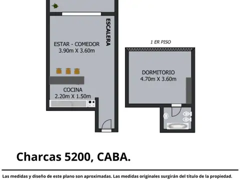 Departamento en Venta en Palermo, USD 170.000