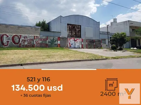 Depósitos en venta - 2 Oficinas - 1030Mts2 - Tolosa [FINANCIADO]