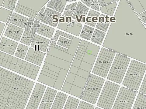 Prospero Avellaneda entre Potrerillo y Cabildo