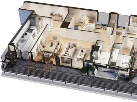 Departamento - Barracas
