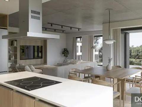 Departamento 4 ambientes con 2 baños