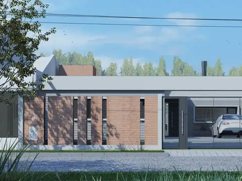 Casa 4 ambientes con 2 baños