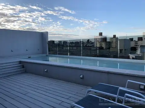 MONOAMBIENTE EN EDIFICIO DE CATEGORIA - PISCINA - SUM - SOLARIUM - LAUNDRY